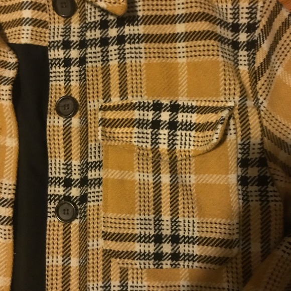 Plaid button up over shirt - Picture 3 of 4